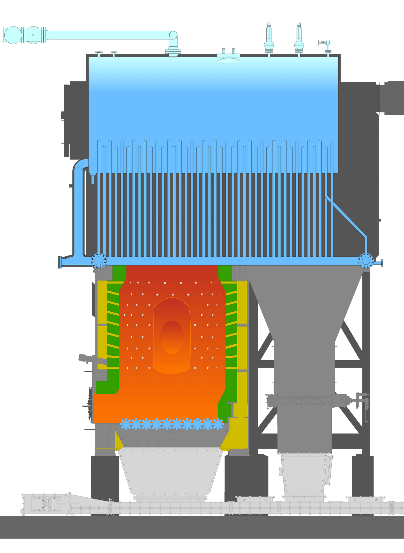 steam boilers design